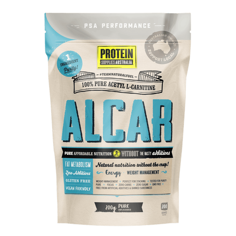 Protein Supplies Australia ALCAR (Acetyl-L-carnitine) 200g