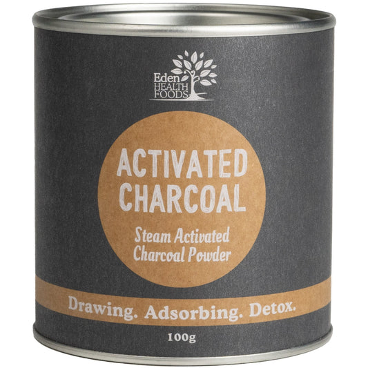 Eden Healthfoods Steam Activated Charcoal Powder 100g
