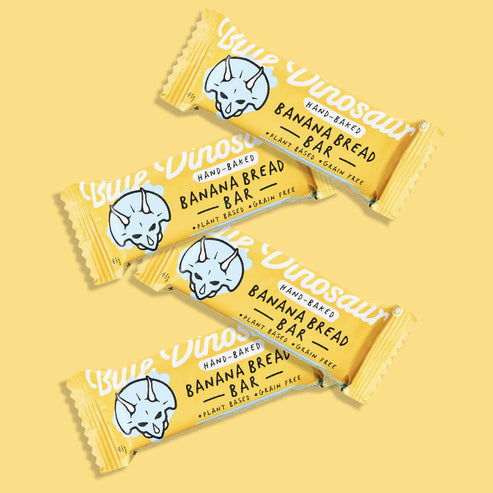 Blue Dinosaur Banana bread bar 45g