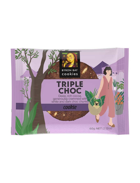 Byron Bay Triple Choc Cookie 60g
