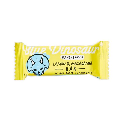 Blue Dinosaur Lemon & Macadamia bar 45g