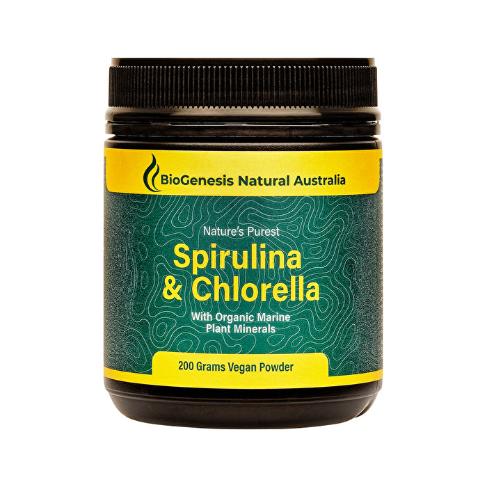 BioGenesis Spirulina & Chlorella 200g