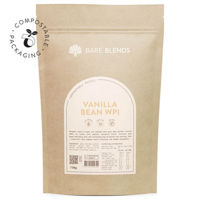 Bare Blends WPI Vanilla 750G