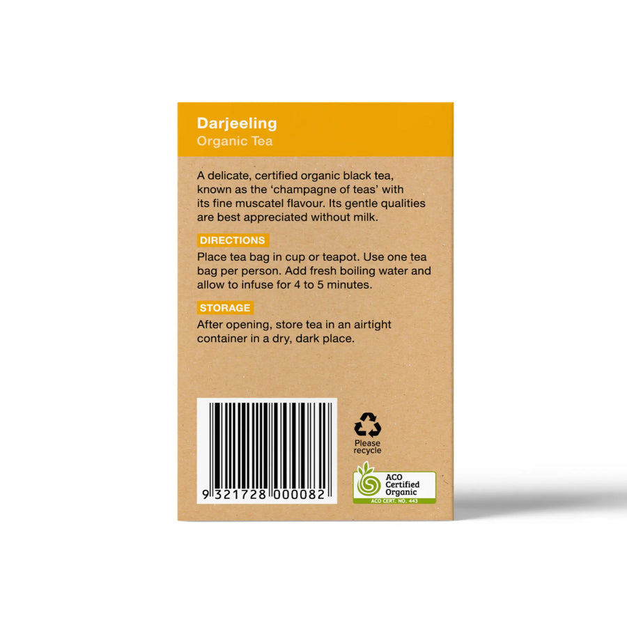 Planet Organic Darjeeling Tea 25tb