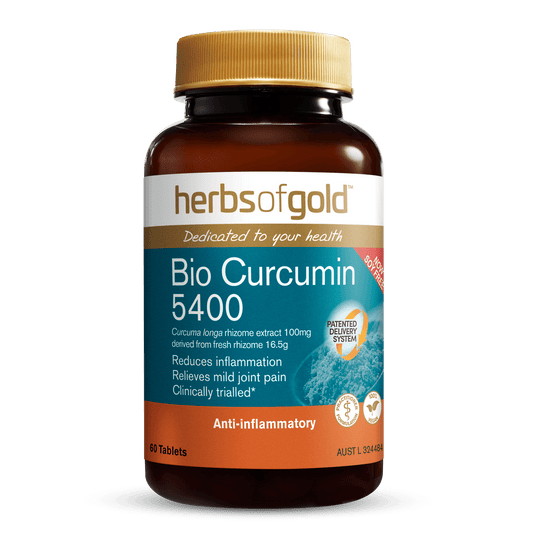 Herbs of Gold- Bio Curcumin 5400 60t
