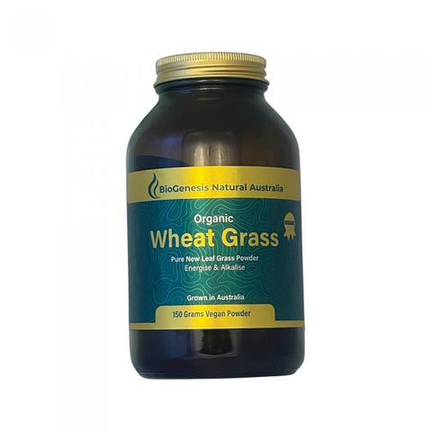 BioGenesis Australia Organic Wheat Grass 150g