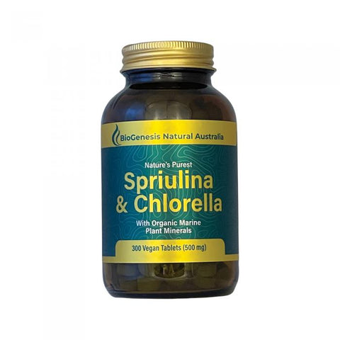BioGenesis Spirulina & Chlorella 300t