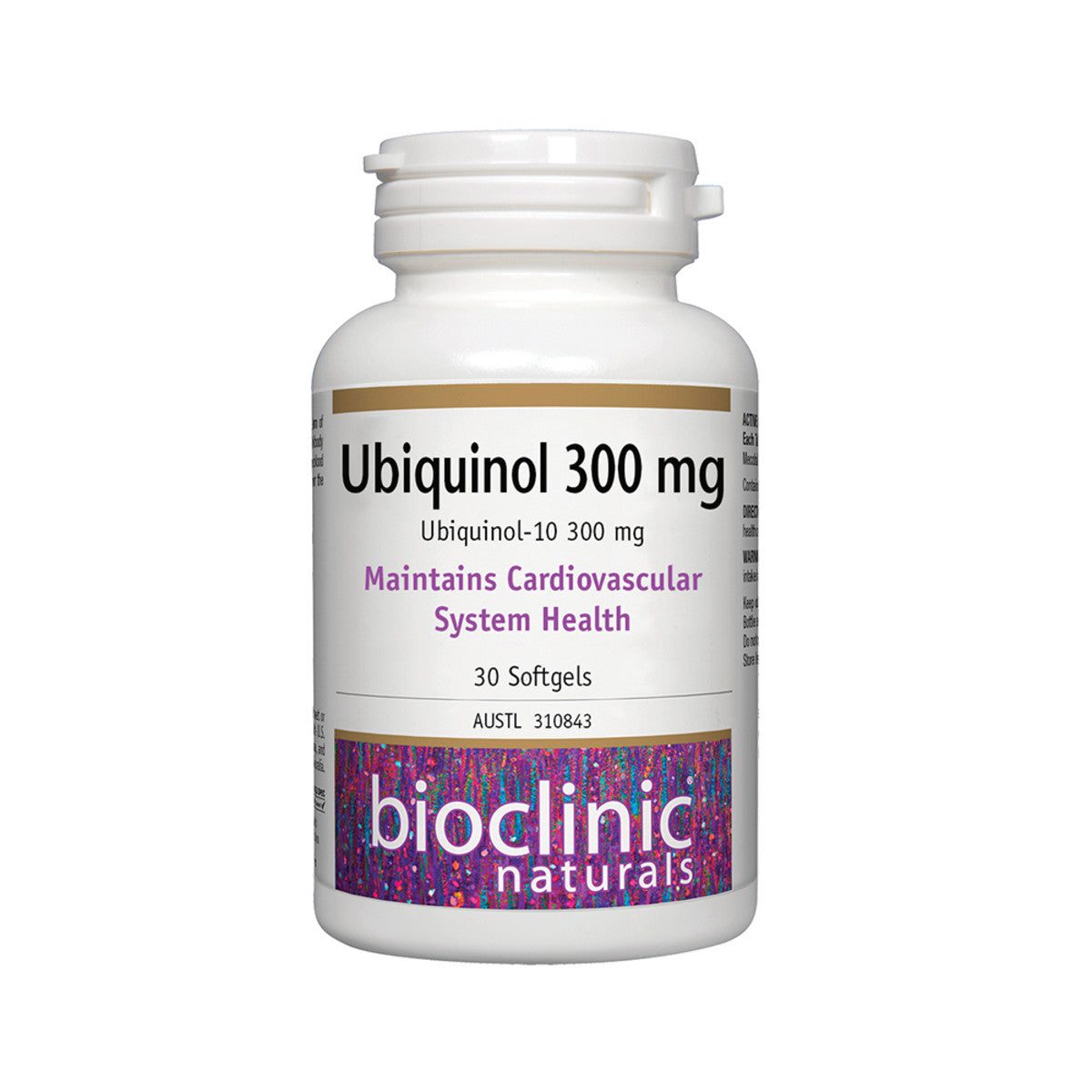Bioclinic Naturals Ubiquinol 300mg 30c