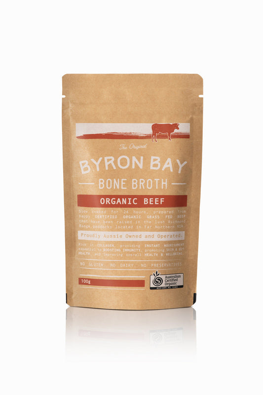 Byron Bay Broth Beef & Veg 100g