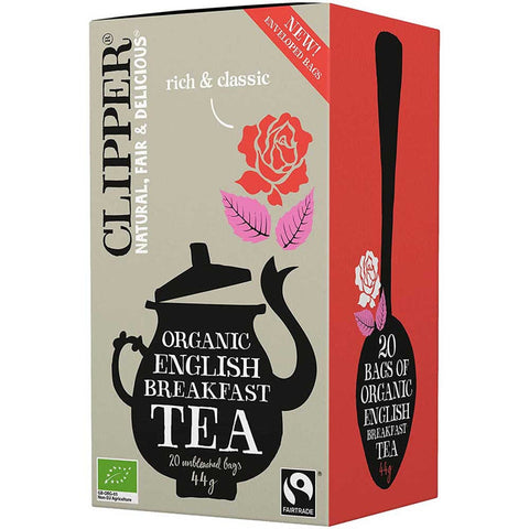 CLIPPER Organic English Breakfast Tea 20 teabags