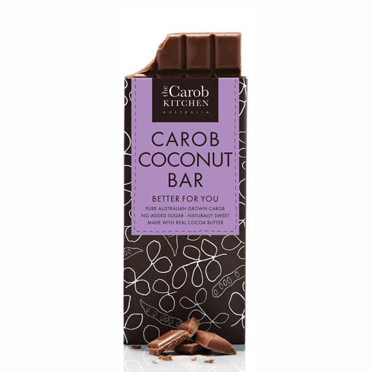 The Carob Kitchen - Carob Coconut Bar 80g