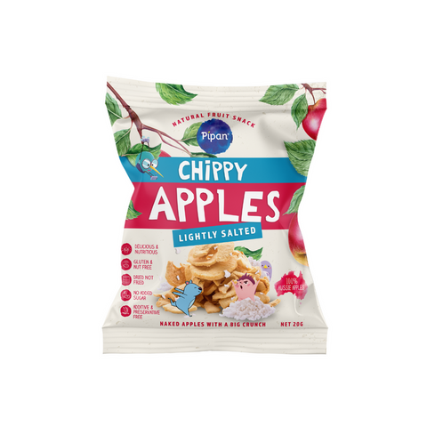 Pipan Chippy Apples Lightly Salted 20g