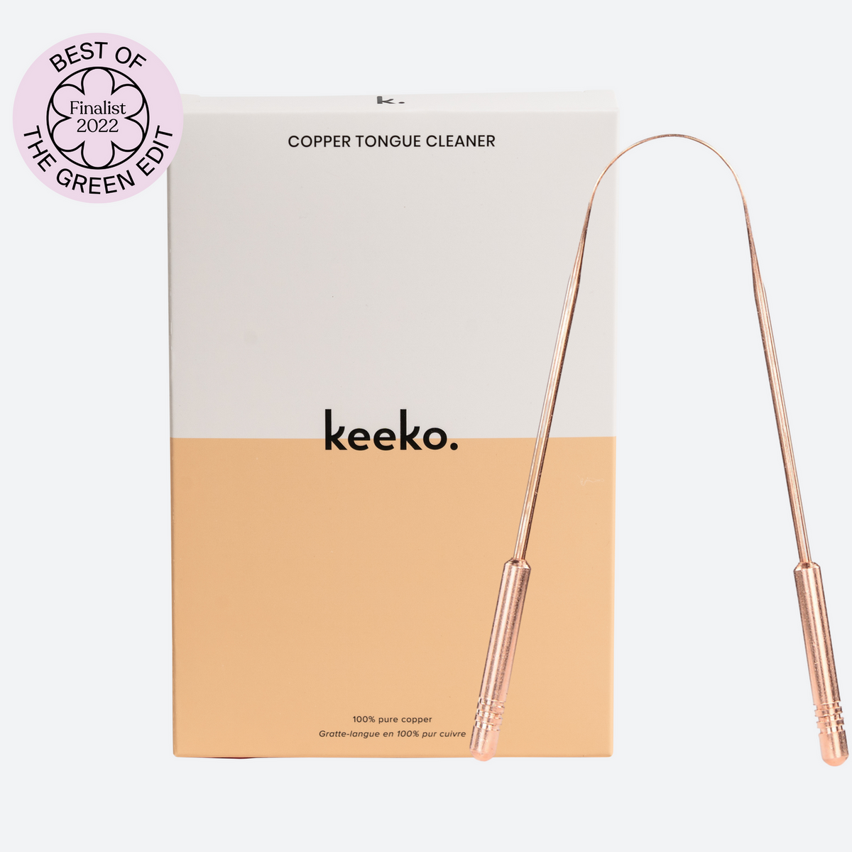 Keeko Copper Tongue cleaner 1pk