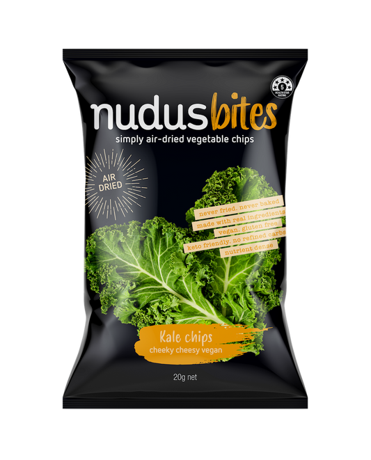 Nudus Kale Chips Vegan Cheese 20g