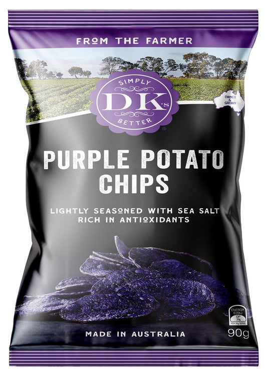 DK's Purple Potato Chips 90g
