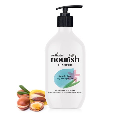 Earthwise Nourish Revitalise Shampoo Dry Hair 800ml