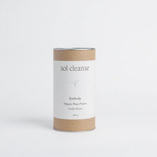 Sol Cleanse Embody Protein Organic Vanilla 500g