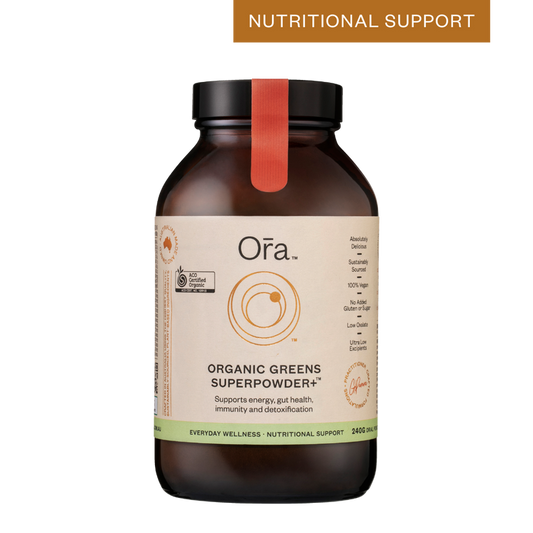 Ora Health Organic Greens Superfood+ 240g