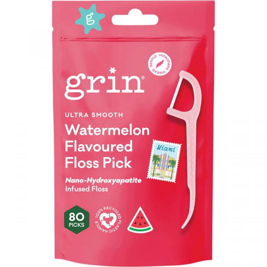GRIN Flossers Melon 80pk