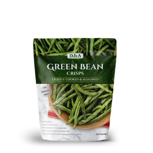 DJ&A Green Bean Crisps 30g