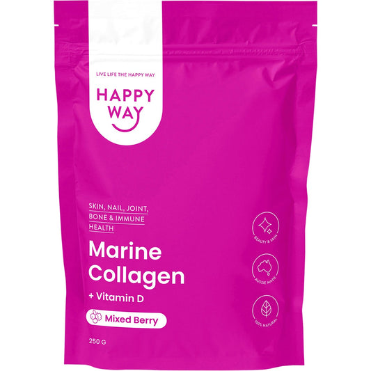 Happy Way Collagen Vitamin D Berry 250g