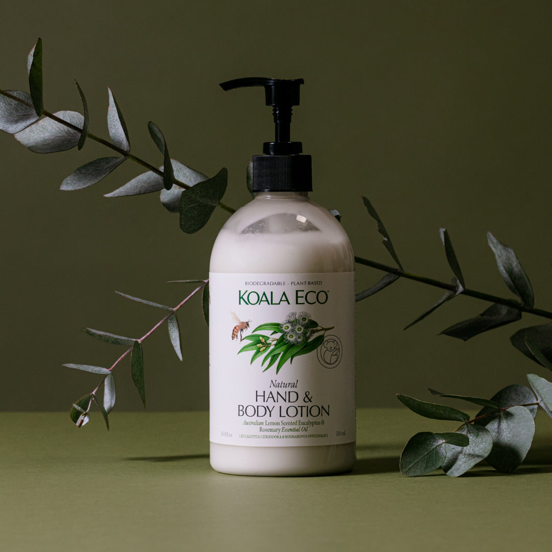 Koala Eco Hand&Body Lotion Lemon Scented Eucalyptus & Rosemary Oil 500ml