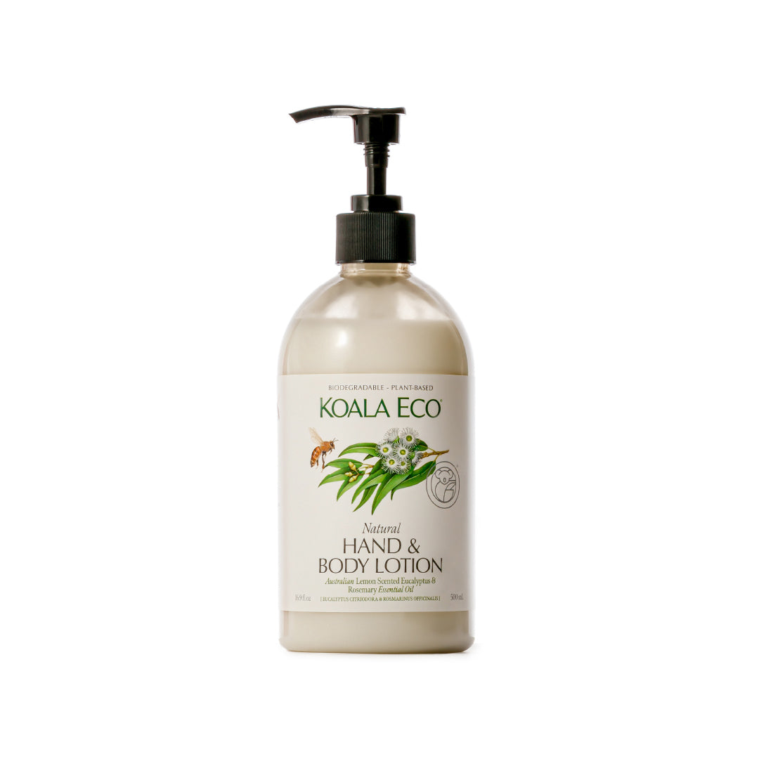 Koala Eco Hand&Body Lotion Lemon Scented Eucalyptus & Rosemary Oil 500ml