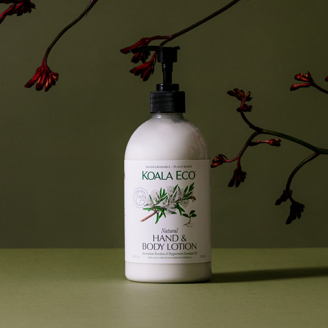 Koala Eco Hand & Body Lotion Rosalina & Peppermint Oil 500ml