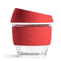 JOCO Glass Utility Cup Red 236ml
