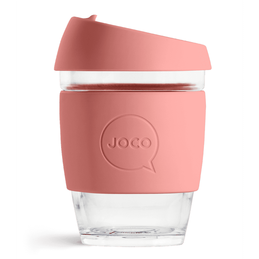 JOCO Glass Utility Cup TerraCotta 354ml Cherish Health