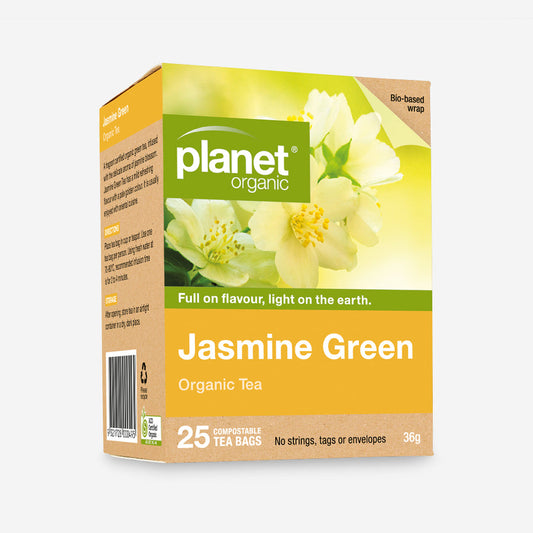 Planet Organic Jasmine Green 25tb