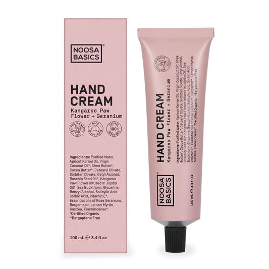 Noosa Basics Hand Cream Hand Cream - Kangaroo Paw Flower + Geranium 100ml