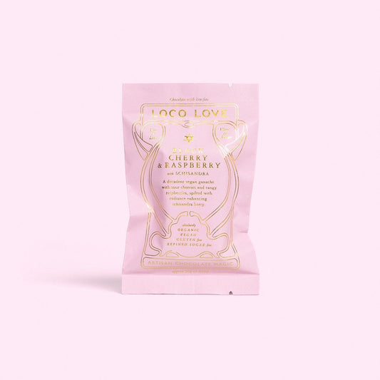 LOCO LOVE CHERRY & RASP GANACHE 35g