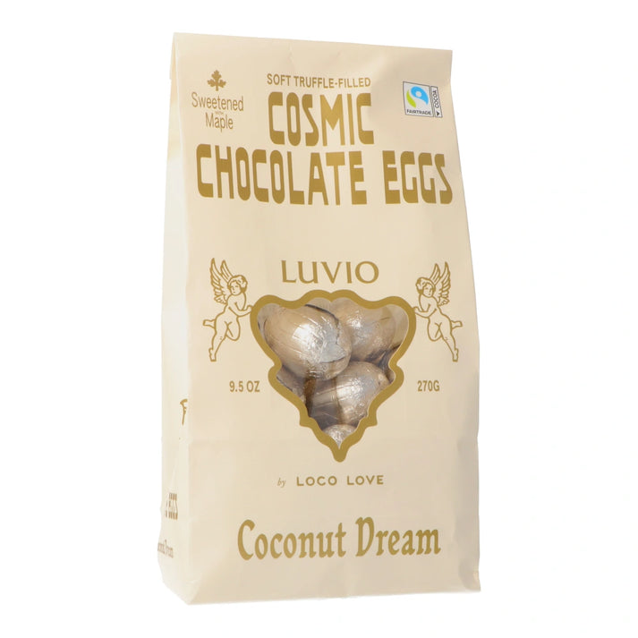 Loco Love Cosmic Chocolate Eggs Coconut 270g