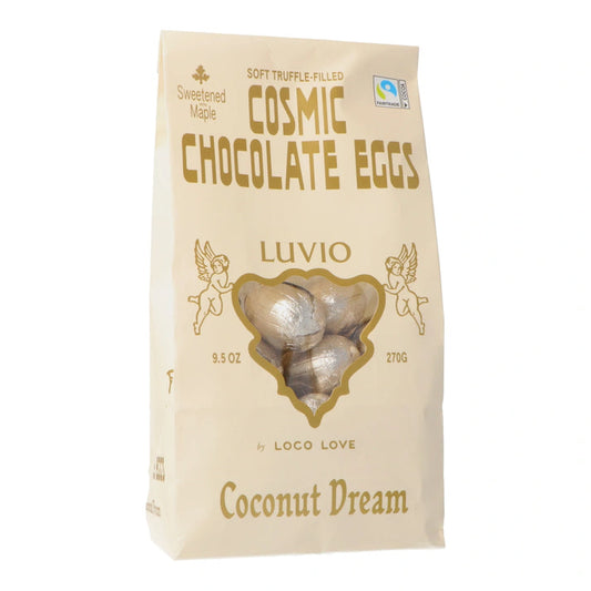 Loco Love Cosmic Chocolate Eggs Coconut 270g
