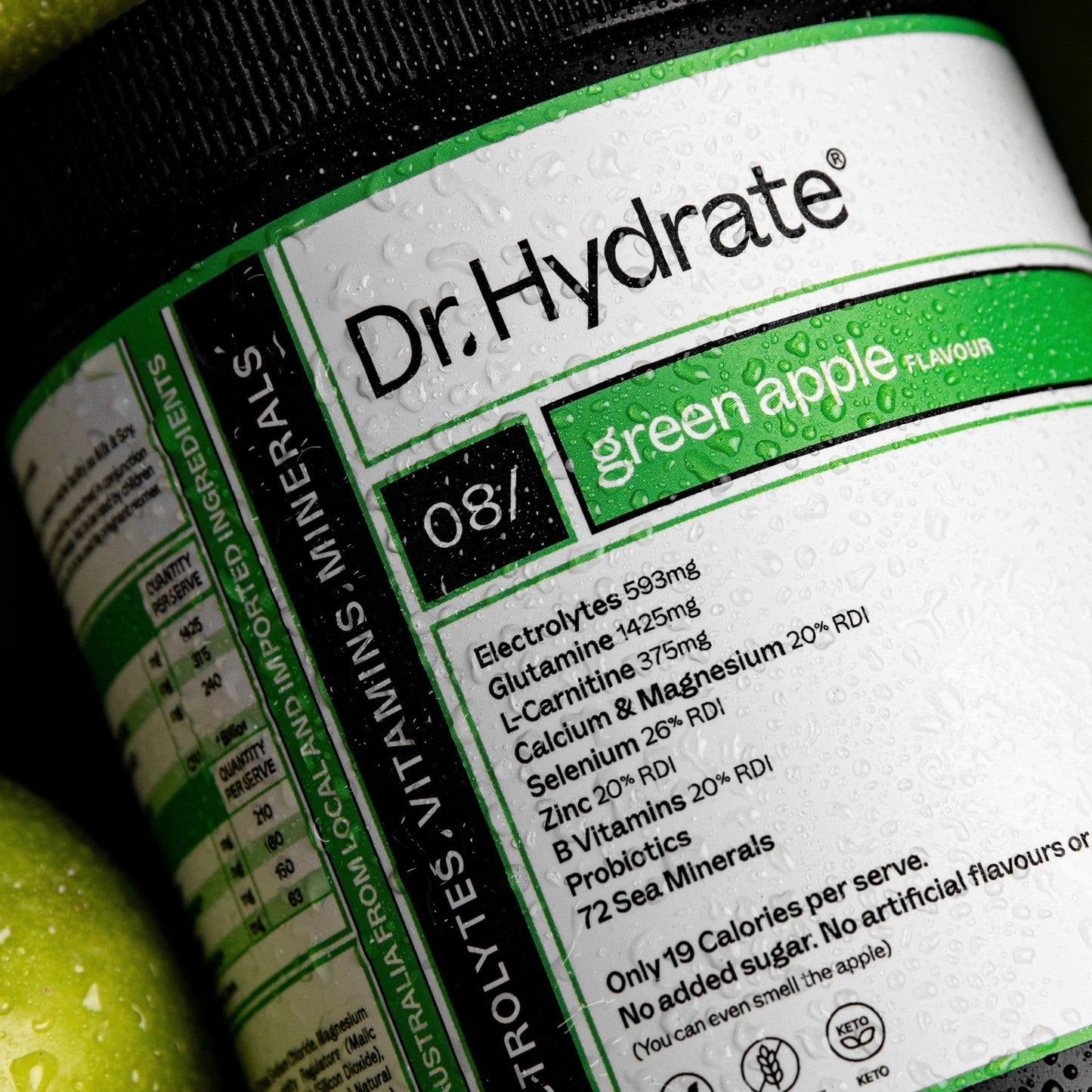 Dr Hydrate Green Apple 270g