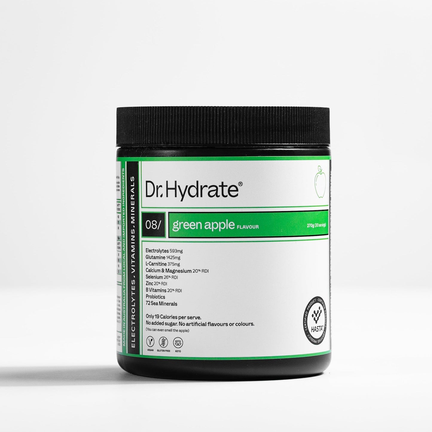 Dr Hydrate Green Apple 270g