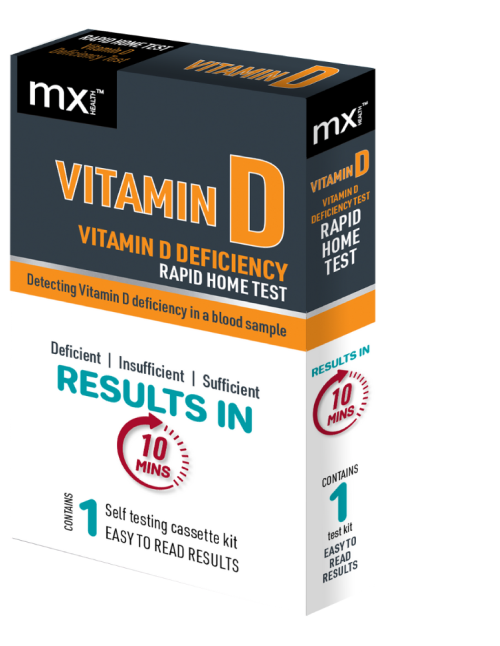 MX Health Vitamin  D Test Cassette 1pk
