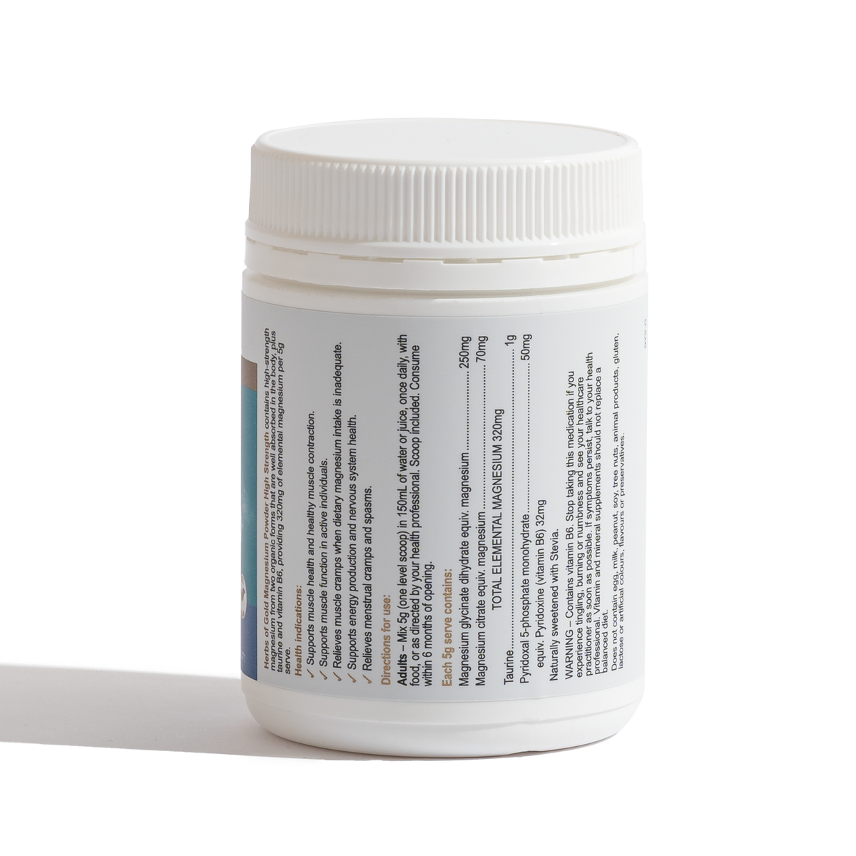 Herbs of Gold High Strength Magnesium Powder 150G