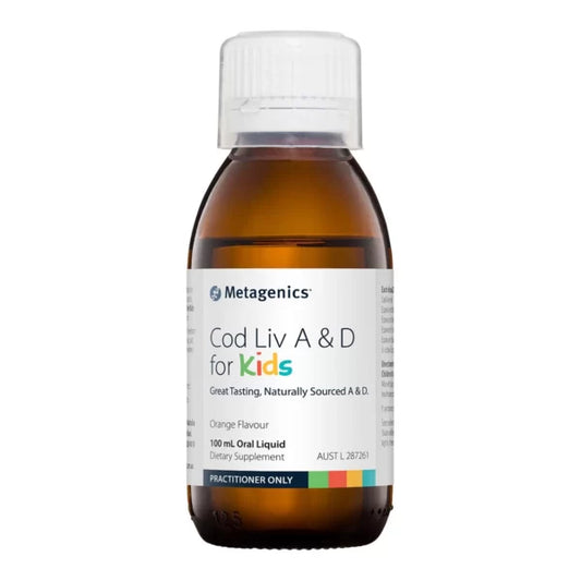 Metagenics Cod Liver A & D For Kids 100 mL
