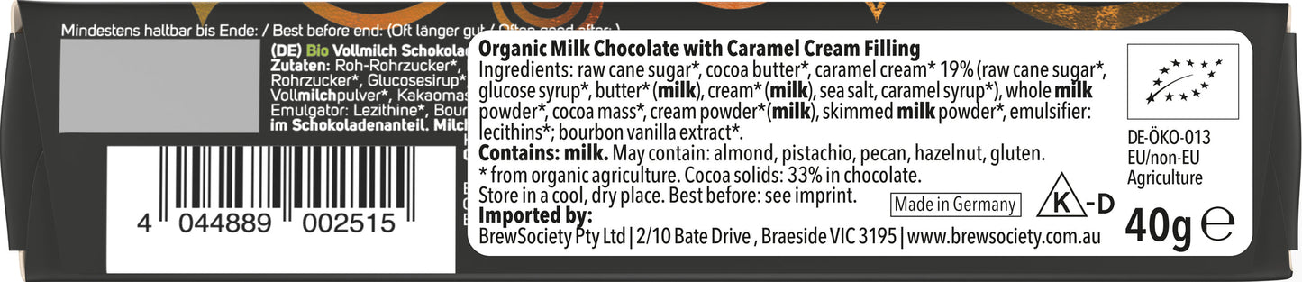 Vivani Creamy Caramel Snack 40g