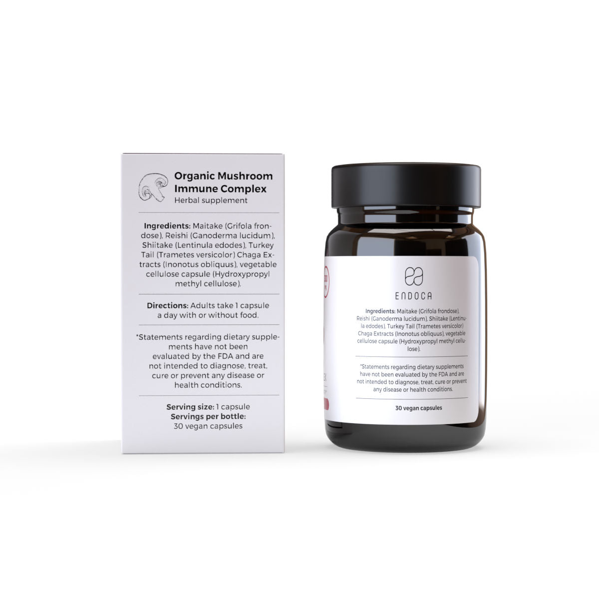 Endoca Mushroom Immune Complex 30 caps