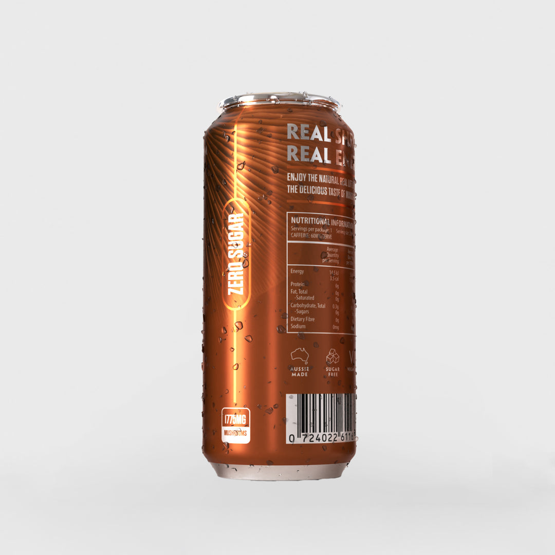 Teelixir Sparkling Mushroom Elixir Mandarin 250ml