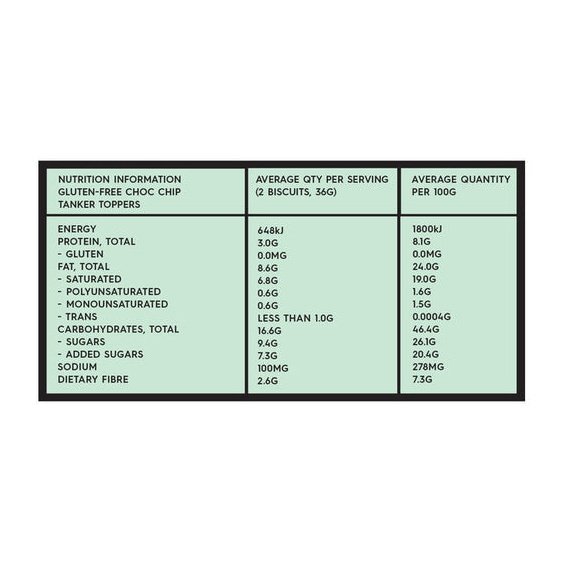 Franjo's Kitchen Lactation Biscuits Choc Chip GF 250g
