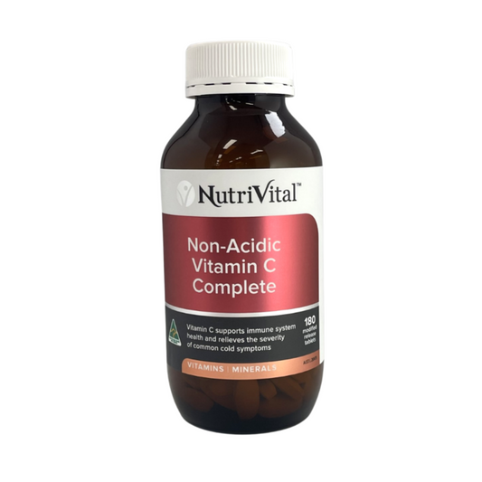 NutriVital Non-Acidic Vitamin C Complete 180t