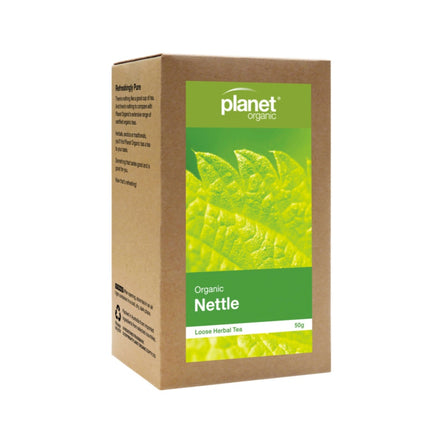 Planet Organic Herbal Loose Leaf Tea Organic Nettle 50g