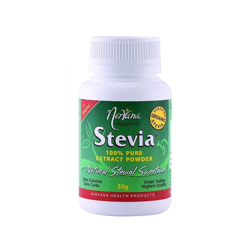 Nirvana Stevia Pure Extract Powder Organic 30g