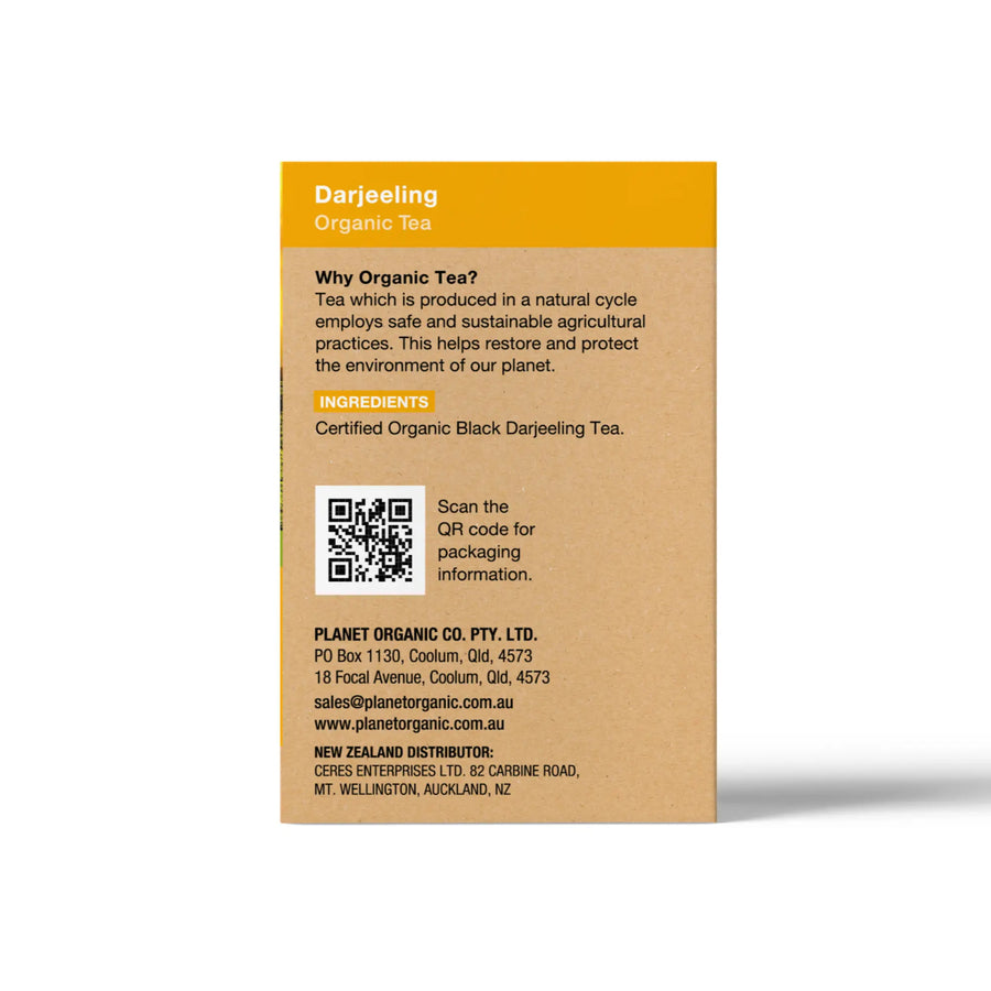 Planet Organic Darjeeling Tea 25tb