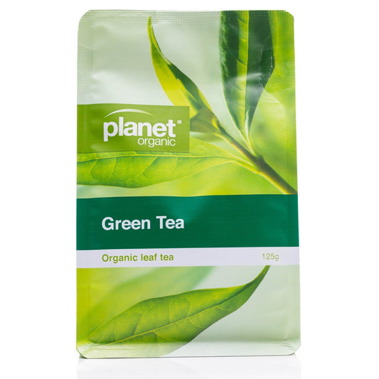 Planet Organic Green Tea Loose Leaf 125g