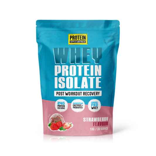 Protein Supplies Australia WPI Strawberry 1kg